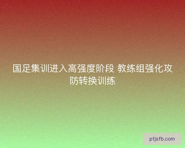 国足集训进入高强度阶段 教练组强化攻防转换训练